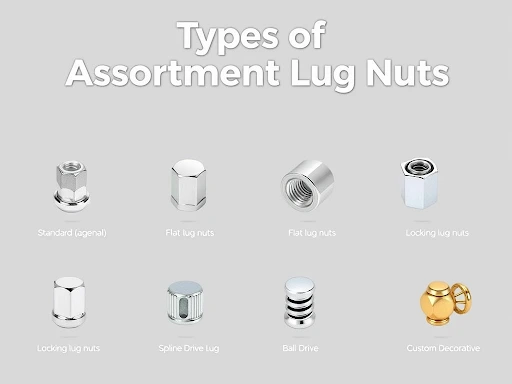 Types of Assortment Mag Nuts